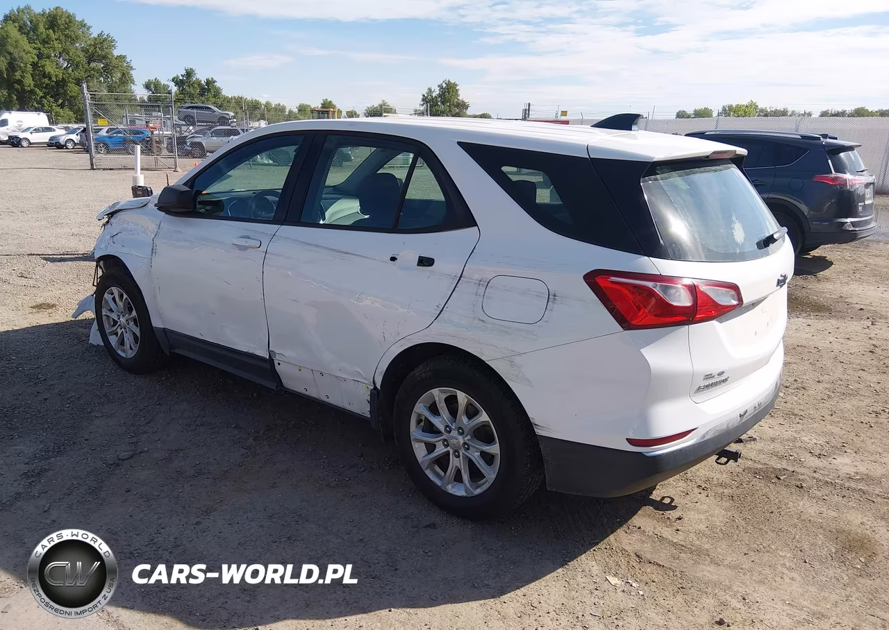 2018 Chevrolet Equinox Ls VIN:3GNAXHEV0JS509977 - 3