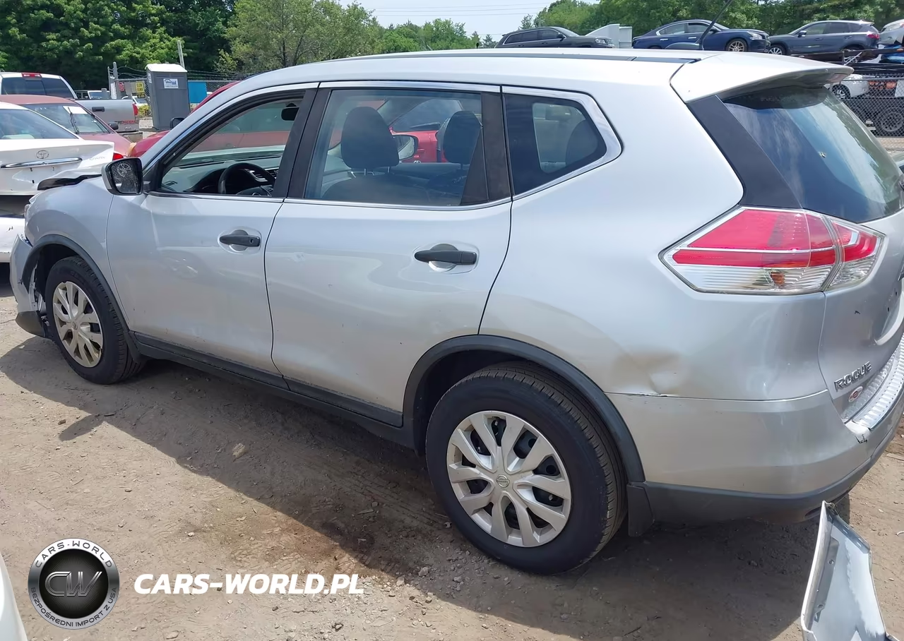 2016 Nissan Rogue S VIN:KNMAT2MV6GP652068 - 3