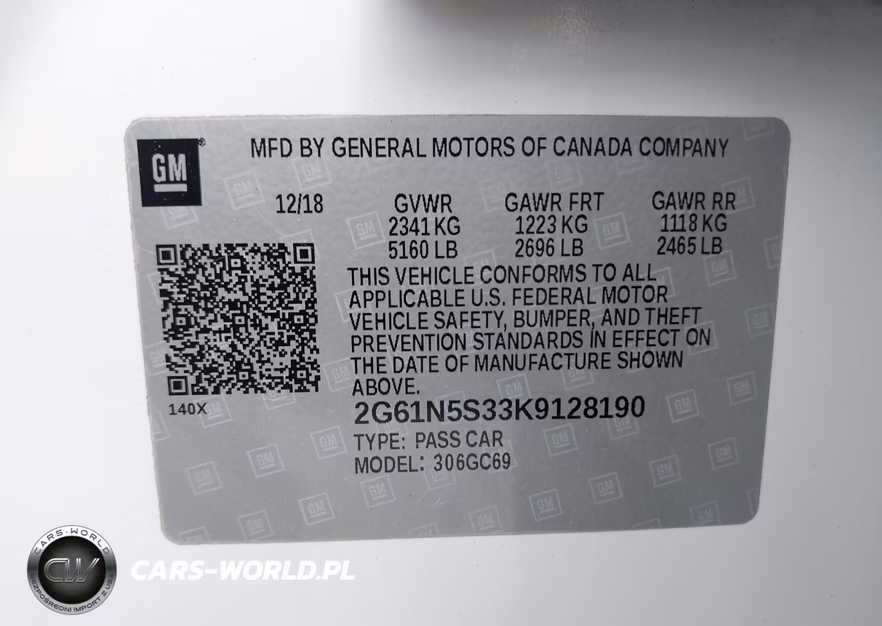 2019 Cadillac Xts Luxury VIN:2G61N5S33K9128190 - 9