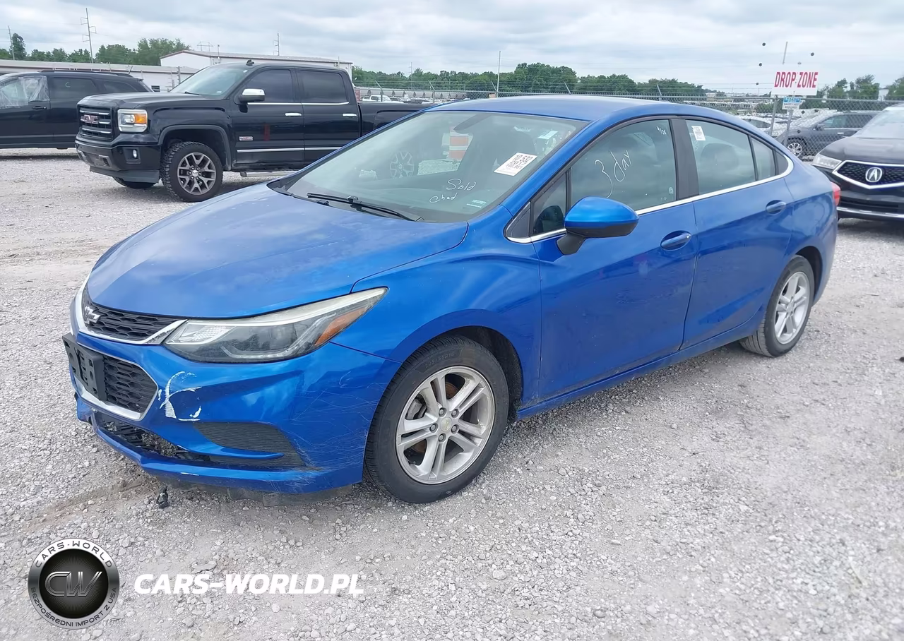 2017 Chevrolet Cruze Lt Auto VIN:1G1BE5SM5H7147322 - 2