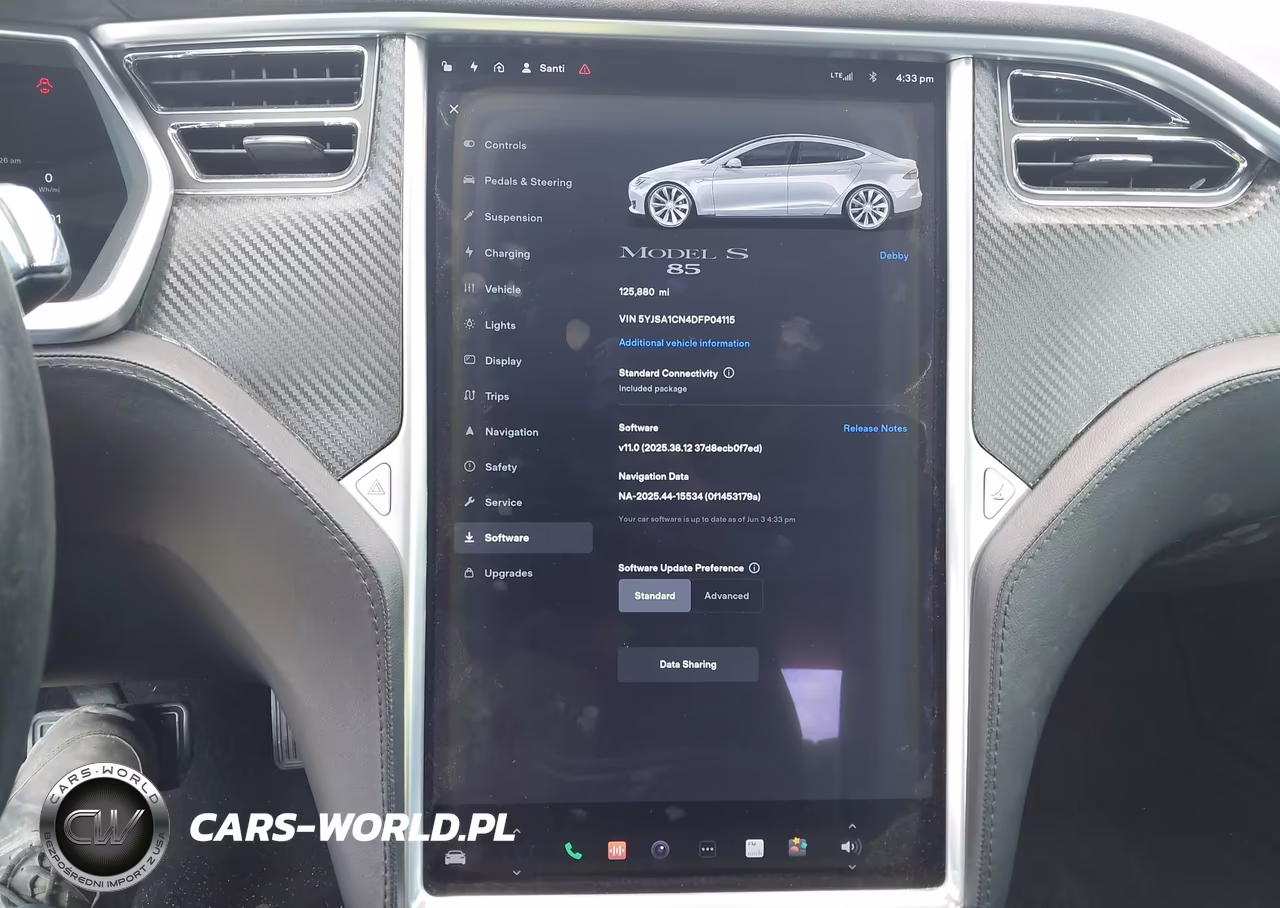 2013 Tesla Model S VIN:5YJSA1CN4DFP04115 - 18