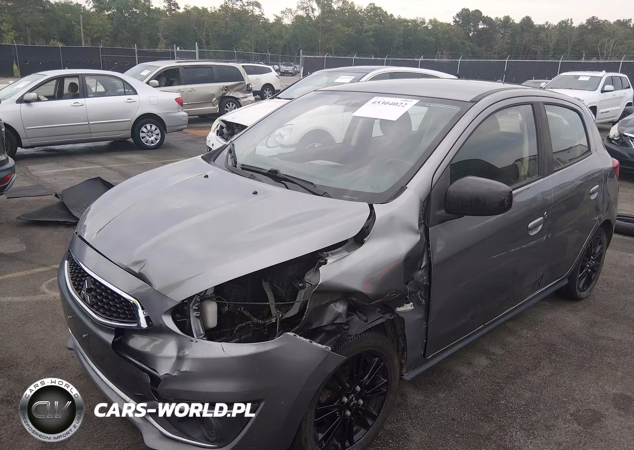 2019 Mitsubishi Mirage Le VIN:ML32A5HJ5KH002463 - 2