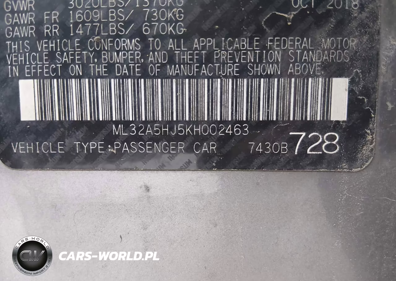 2019 Mitsubishi Mirage Le VIN:ML32A5HJ5KH002463 - 9