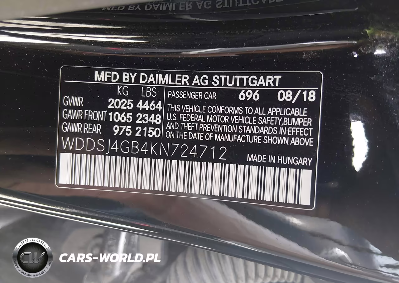 2019 Mercedes-Benz Cla 250 4Matic VIN:WDDSJ4GB4KN724712 - 9