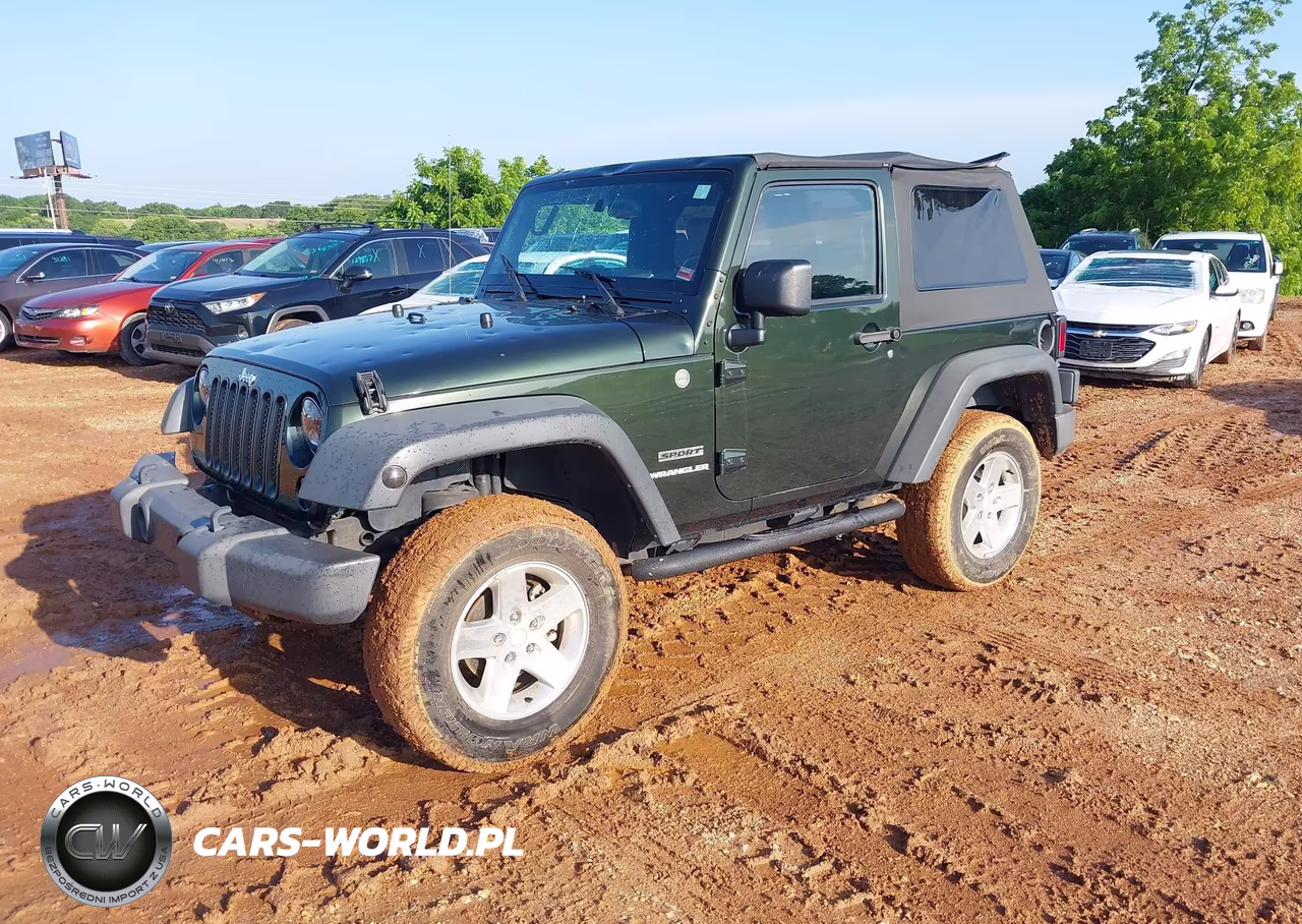 2010 Jeep Wrangler Sport VIN:1J4AA2D19AL204600 - 2
