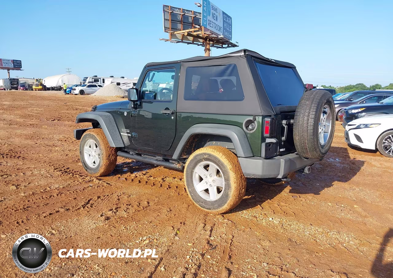 2010 Jeep Wrangler Sport VIN:1J4AA2D19AL204600 - 3