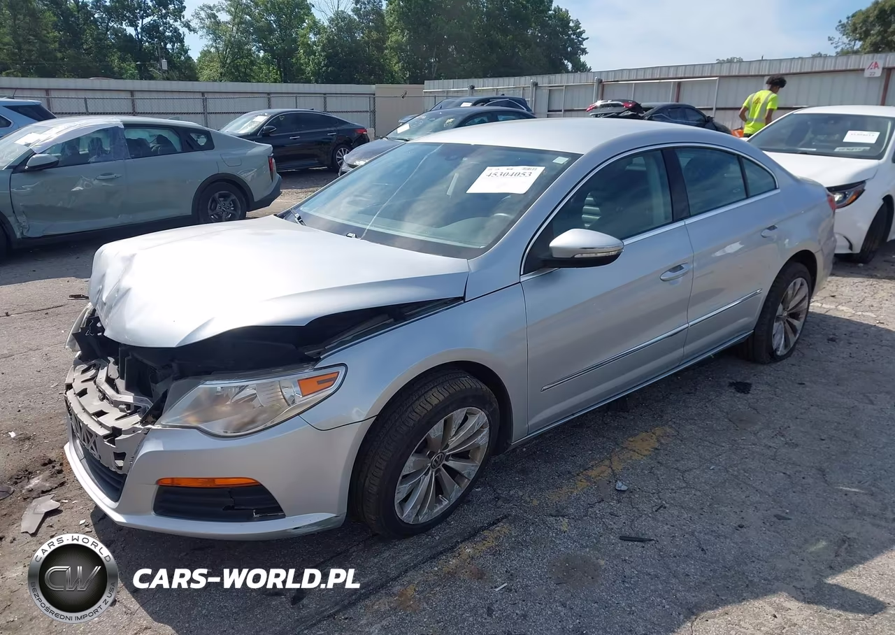 2012 Volkswagen Cc Sport VIN:WVWMP7AN7CE534104 - 2