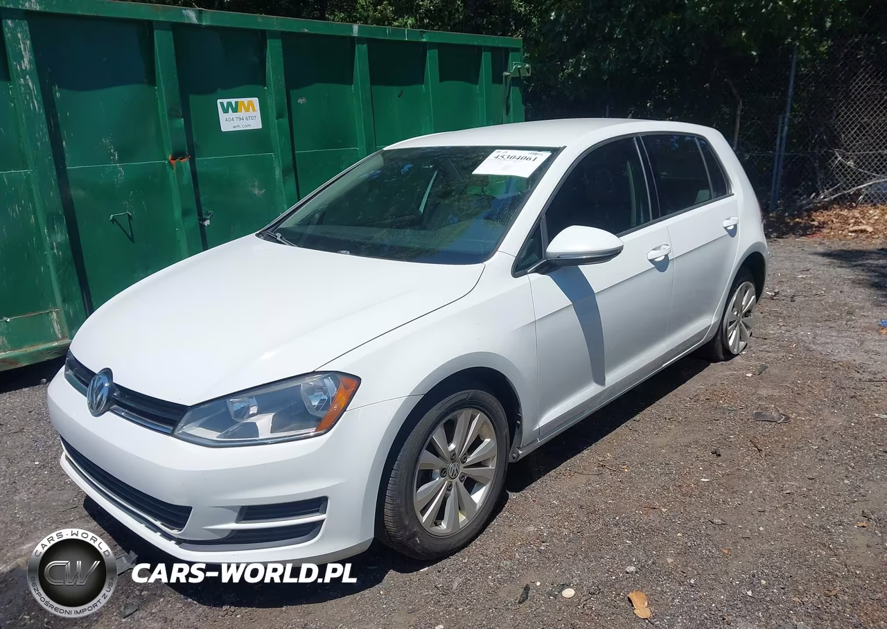 2015 Volkswagen Golf Tdi S 4-Door VIN:3VW2A7AUXFM079583 - 2