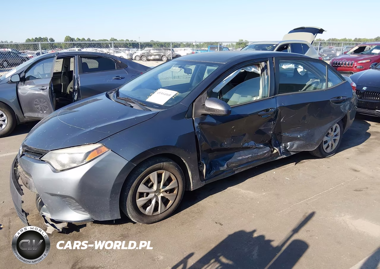 2016 Toyota Corolla L VIN:2T1BURHE8GC702102 - 2
