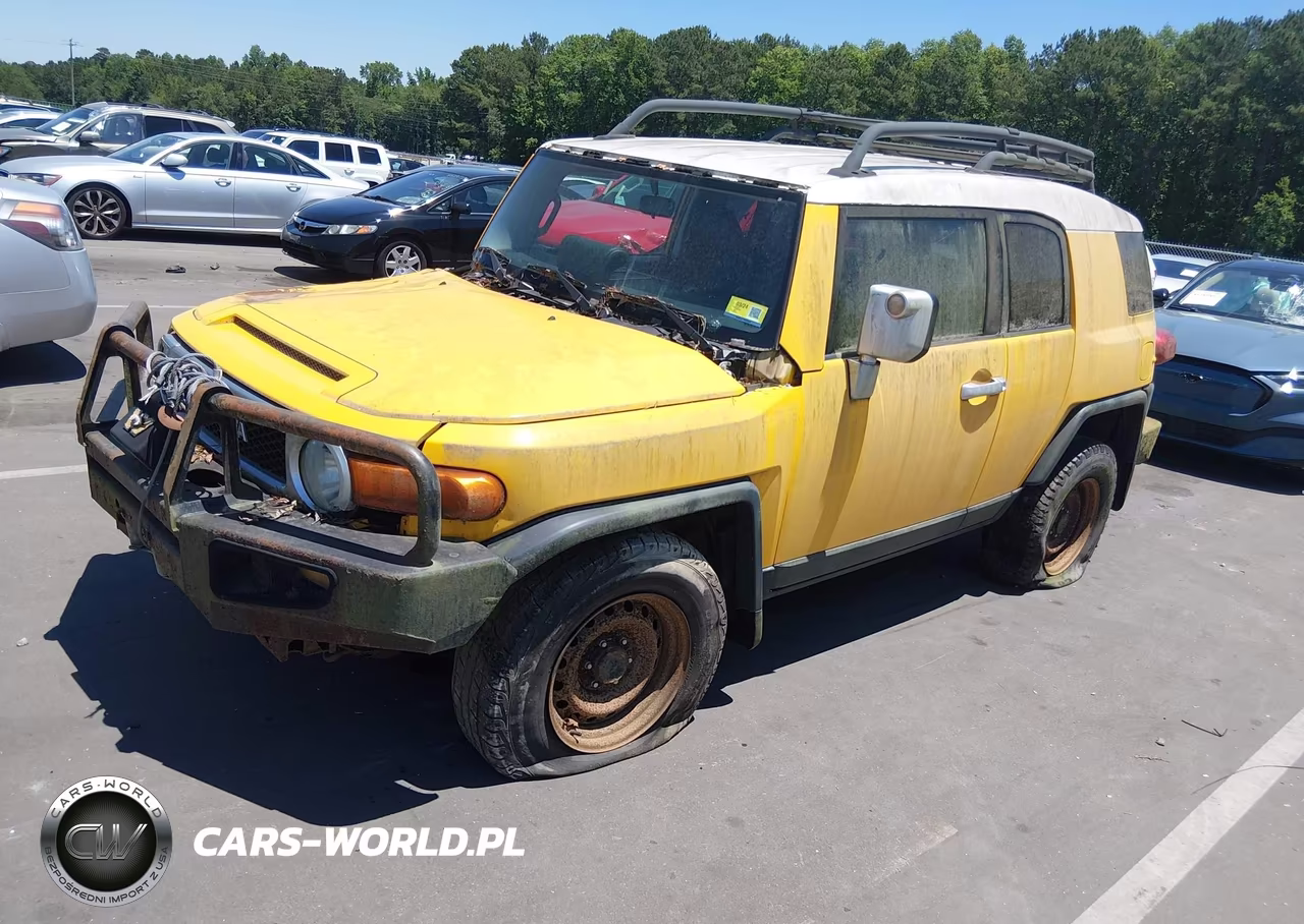 2007 Toyota Fj Cruiser VIN:JTEBU11F570067527 - 2