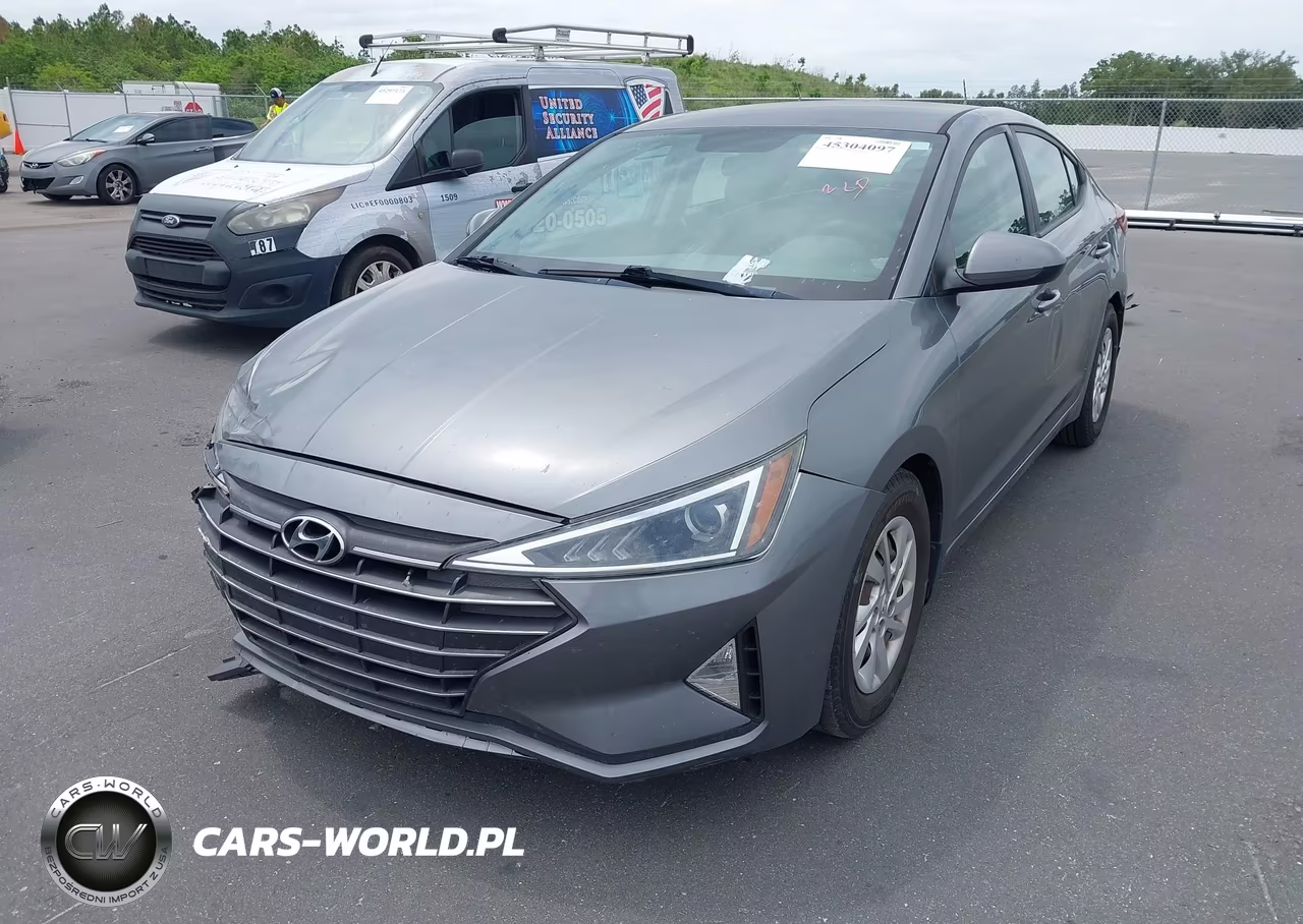 2019 Hyundai Elantra Se VIN:5NPD74LF6KH493130 - 2
