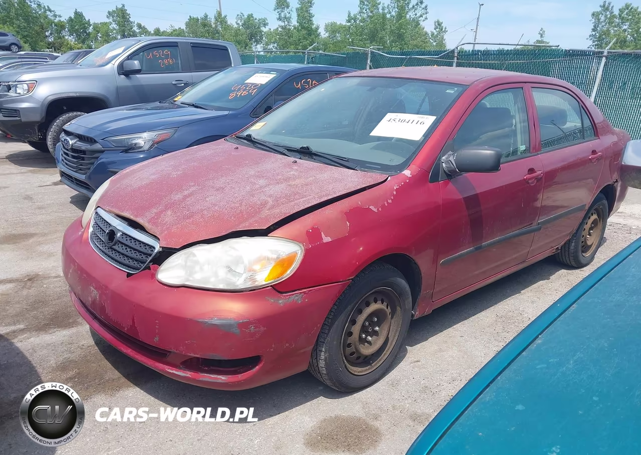 2005 Toyota Corolla Ce VIN:1NXBR32E25Z463228 - 2