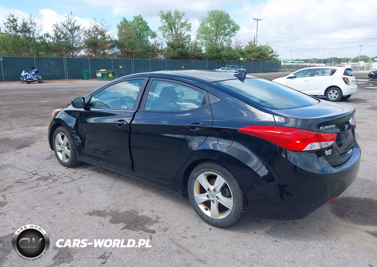 2011 Hyundai Elantra Gls (Ulsan Plant) VIN:KMHDH4AE4BU106020 - 3