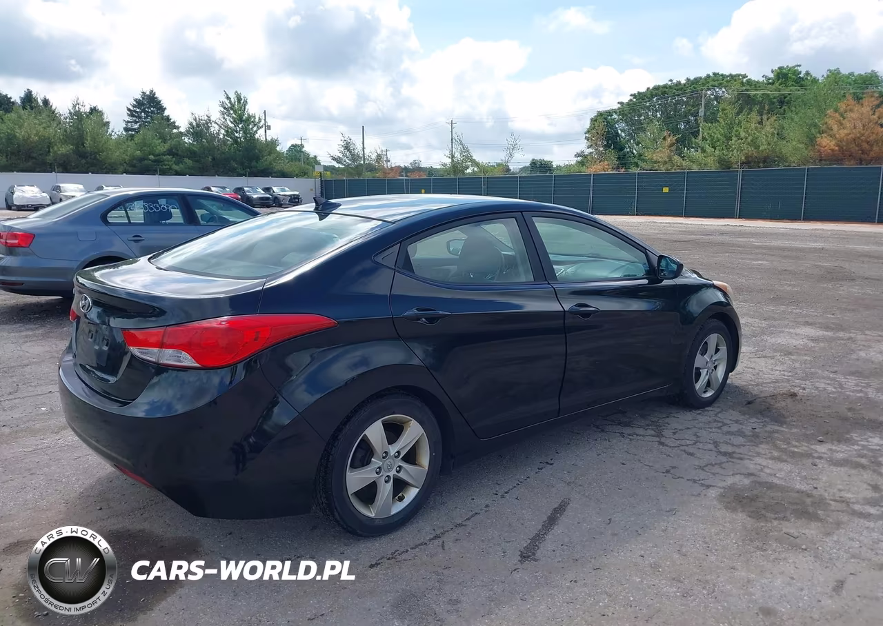 2011 Hyundai Elantra Gls (Ulsan Plant) VIN:KMHDH4AE4BU106020 - 4