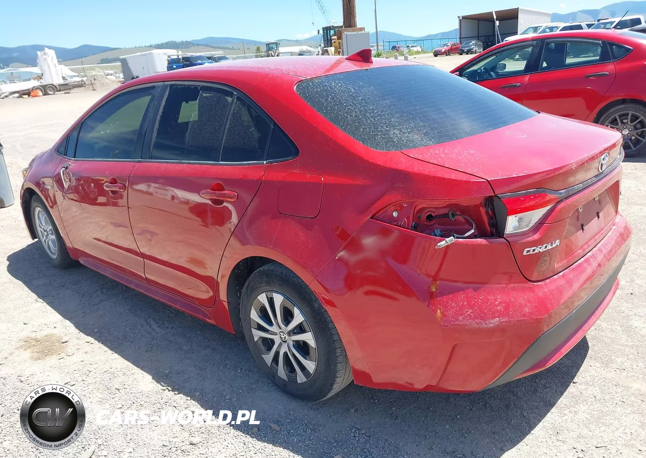 2020 Toyota Corolla Hybrid Le VIN:JTDEBRBE3LJ008914 - 3