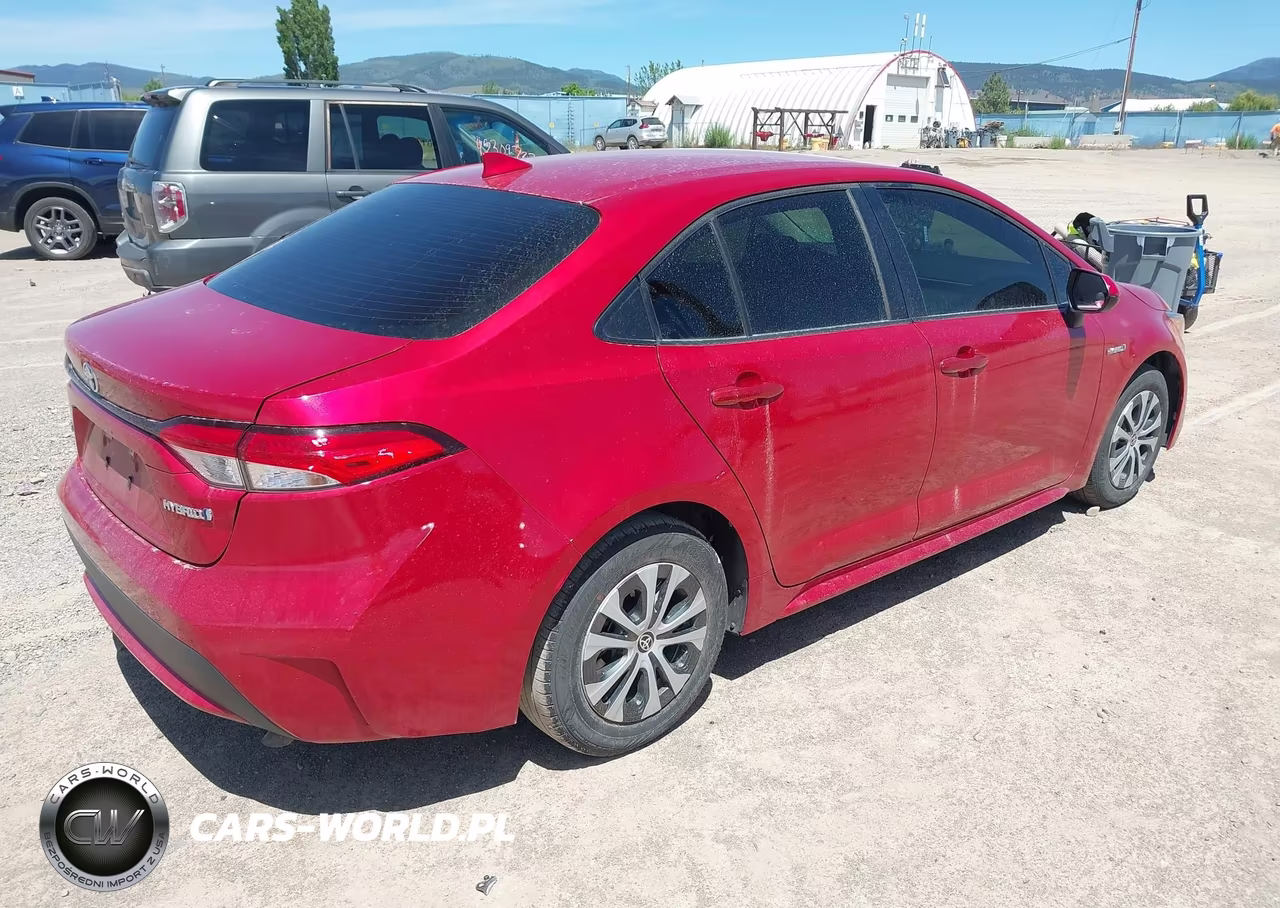 2020 Toyota Corolla Hybrid Le VIN:JTDEBRBE3LJ008914 - 4
