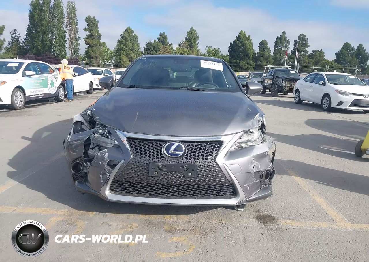 2015 Lexus Ct 200H VIN:JTHKD5BH9F2240107 - 12
