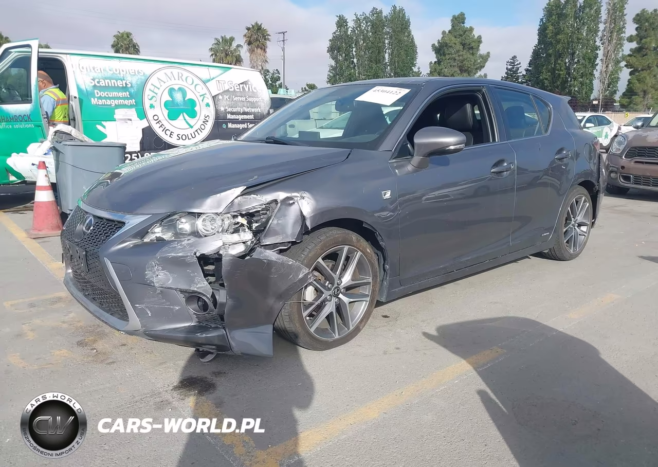 2015 Lexus Ct 200H VIN:JTHKD5BH9F2240107 - 2