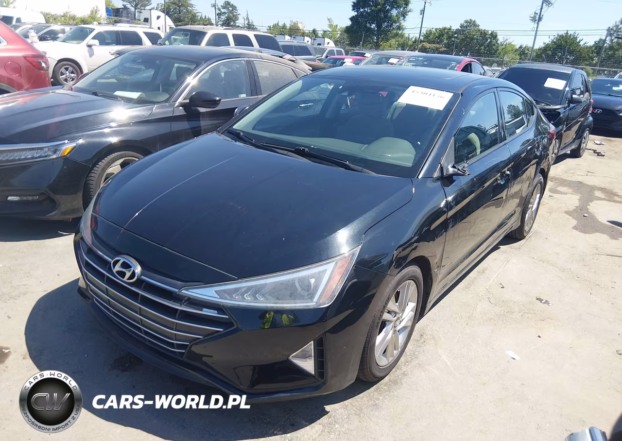 2019 Hyundai Elantra Value Edition VIN:5NPD84LF3KH456243 - 2