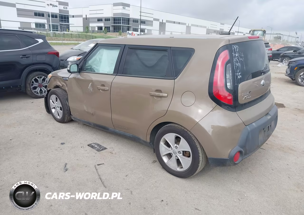 2014 Kia Soul + VIN:KNDJP3A57E7011300 - 3