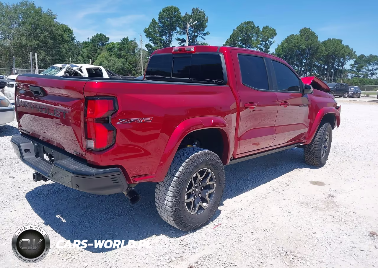 2025 Chevrolet Colorado 4Wd Zr2 VIN:1GCPTFEK8S1195698 - 4