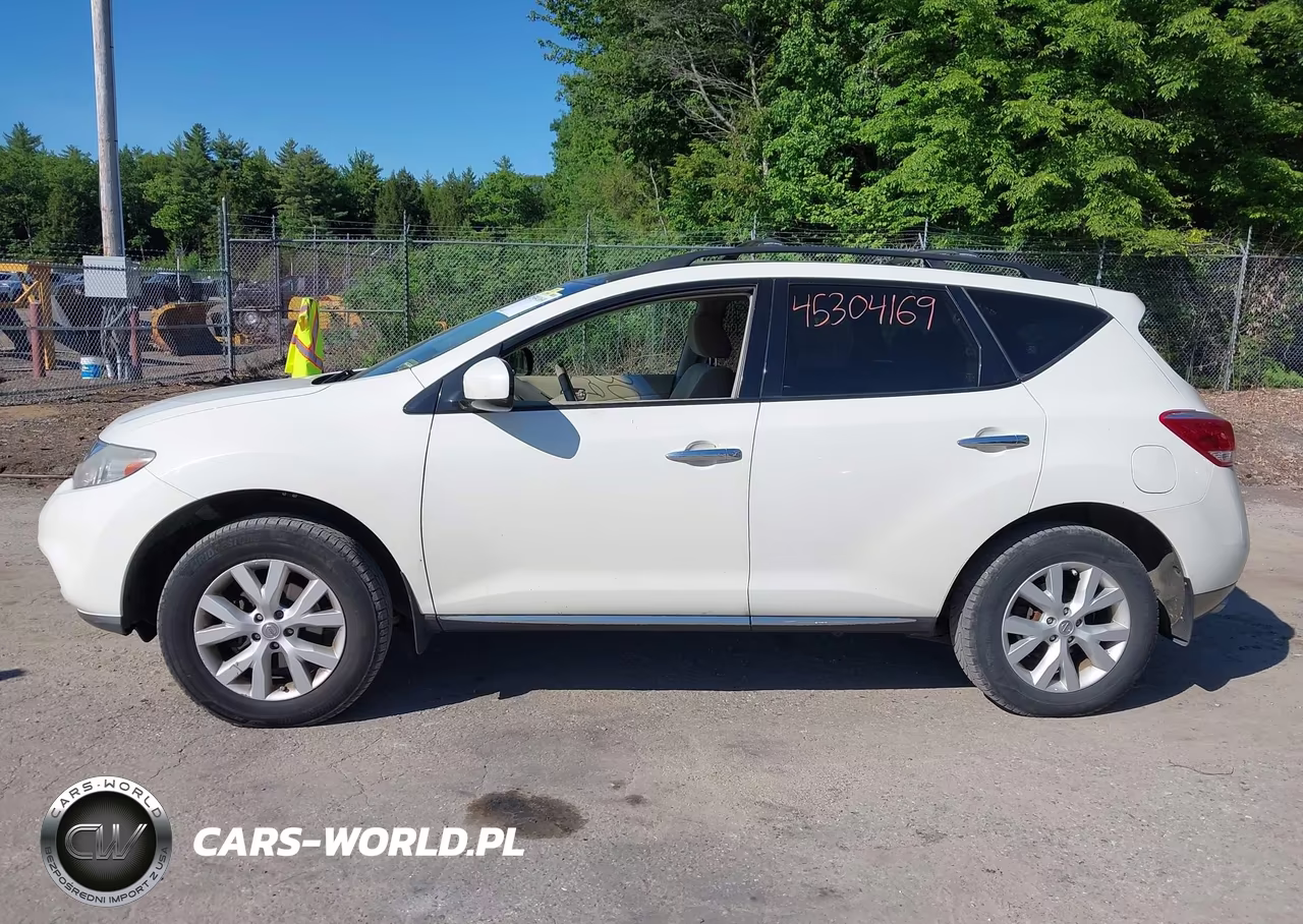 2011 Nissan Murano Sv VIN:JN8AZ1MW6BW169930 - 12