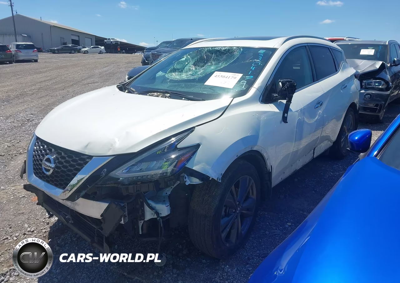 2021 Nissan Murano Platinum Intelligent Awd VIN:5N1AZ2DS1MC103042 - 2