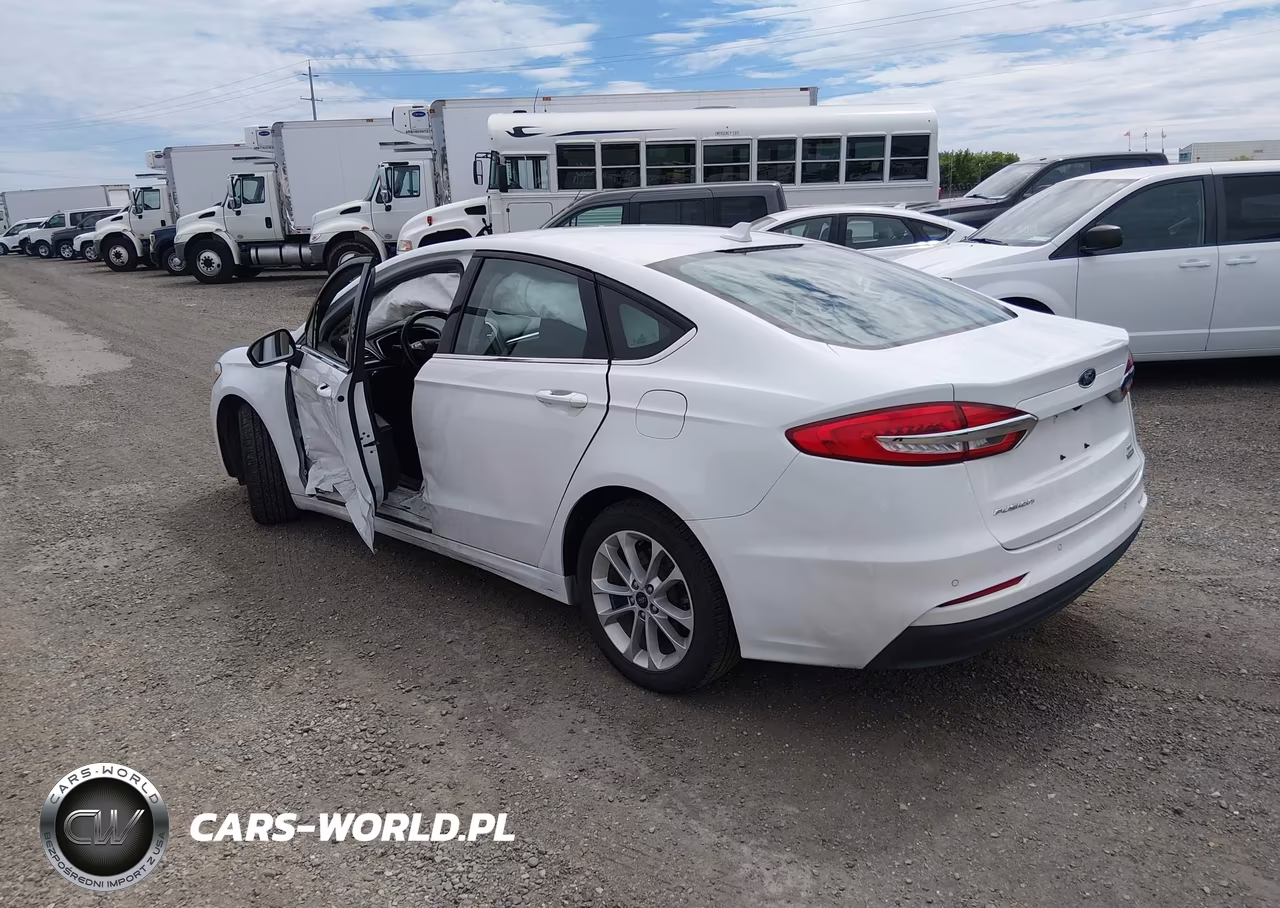 2020 Ford Fusion Hybrid Se VIN:3FA6P0LU4LR265048 - 3