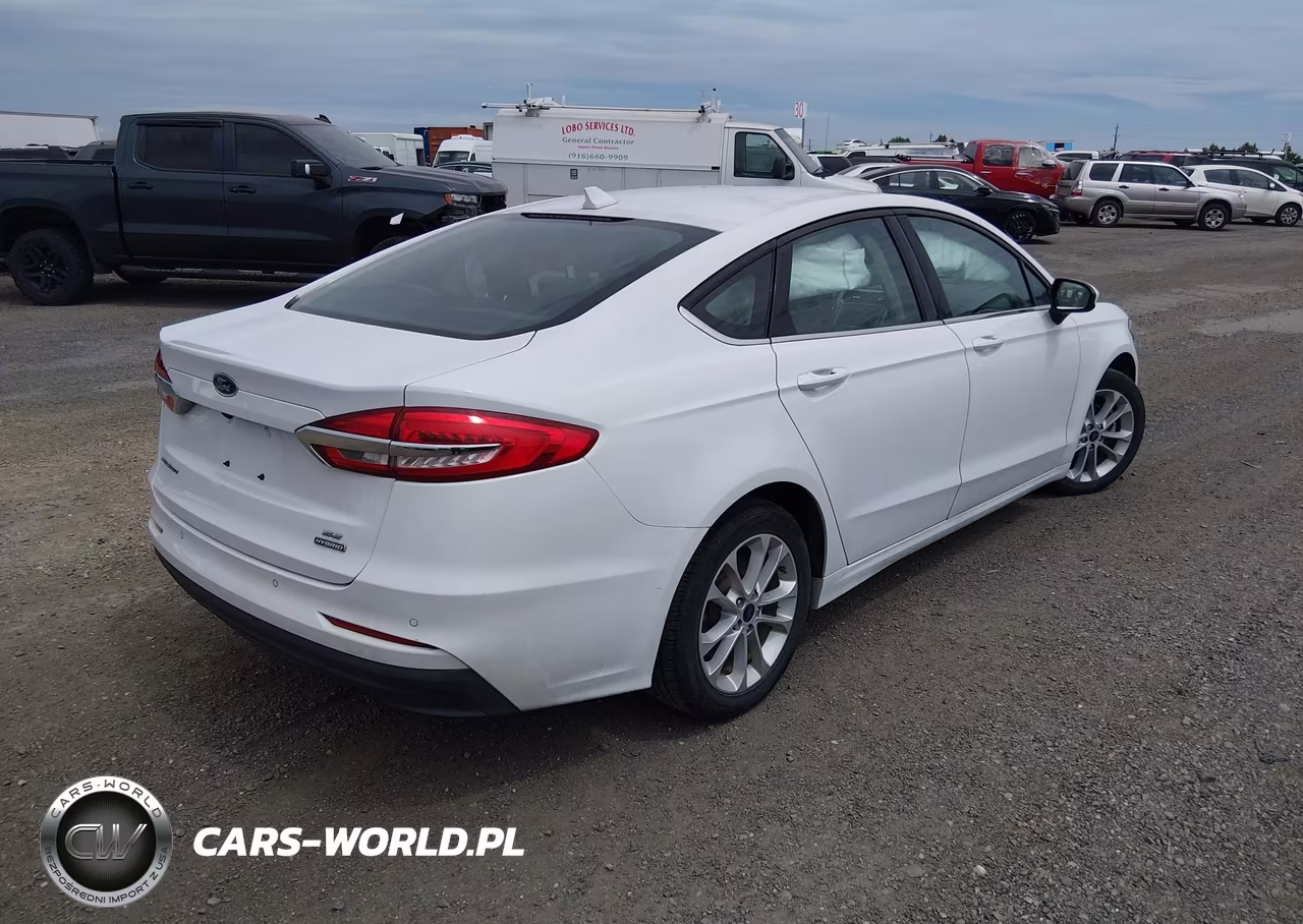 2020 Ford Fusion Hybrid Se VIN:3FA6P0LU4LR265048 - 4