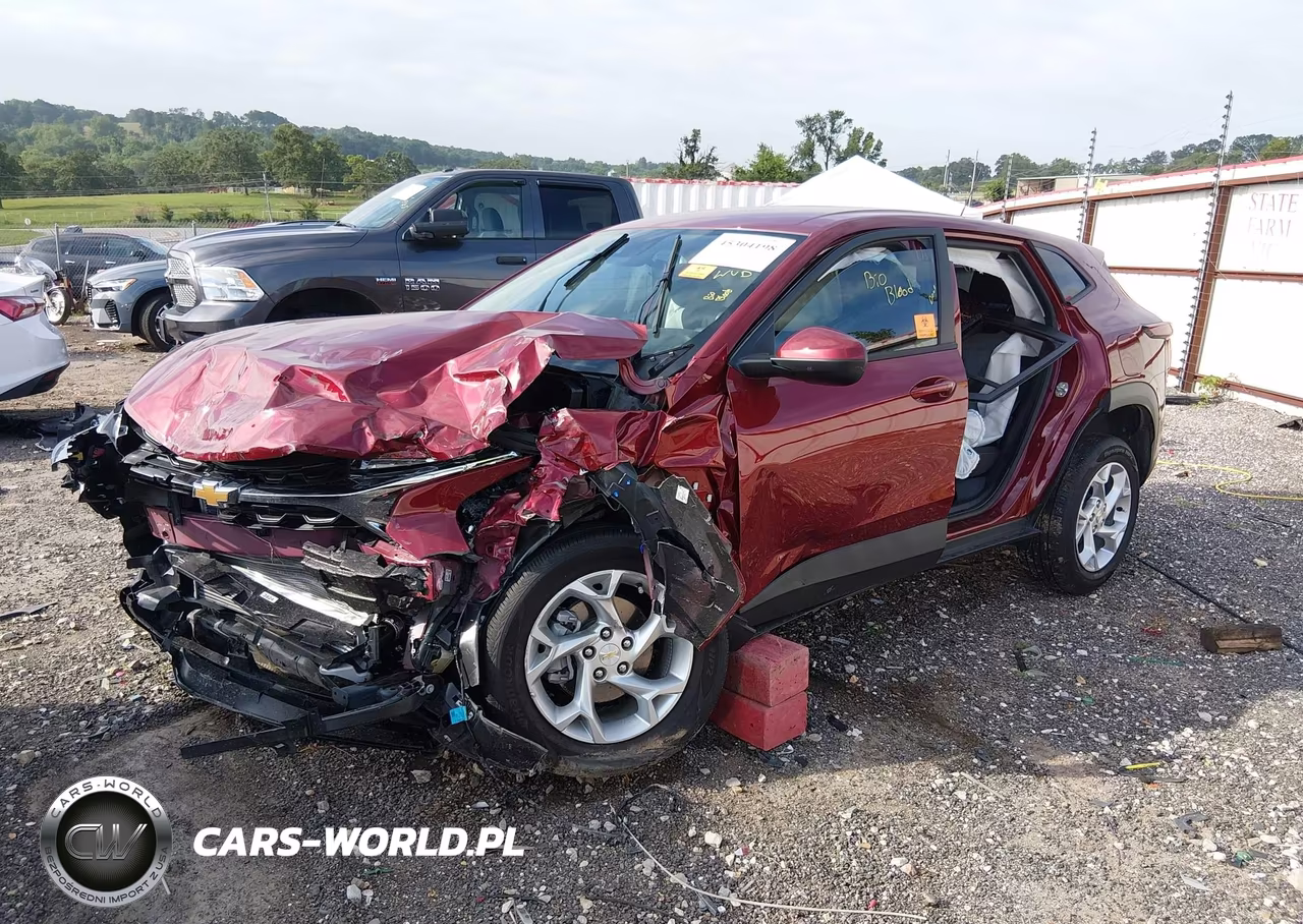 2025 Chevrolet Trax Fwd Ls VIN:KL77LFEP8SC293420 - 2