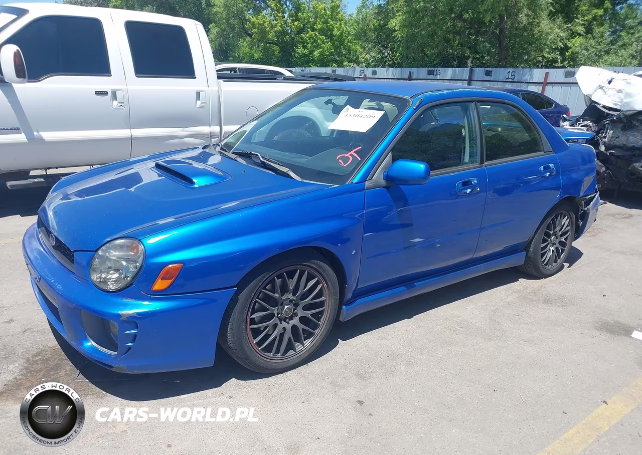 2003 Subaru Impreza Wrx VIN:JF1GD29633G511032 - 2