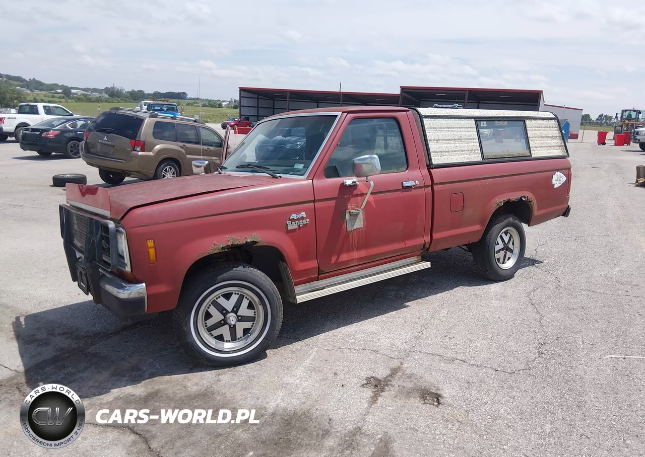 1987 Ford Ranger VIN:1FTCR11A1HUA44433 - 2