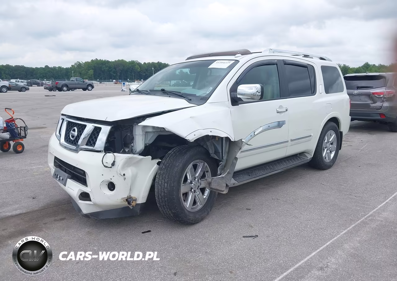 2013 Nissan Armada Platinum VIN:5N1BA0NE2DN612702 - 2