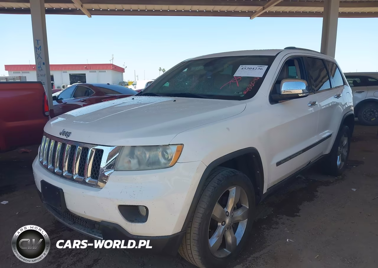 2012 Jeep Grand Cherokee Overland VIN:1C4RJECGXCC116268 - 2