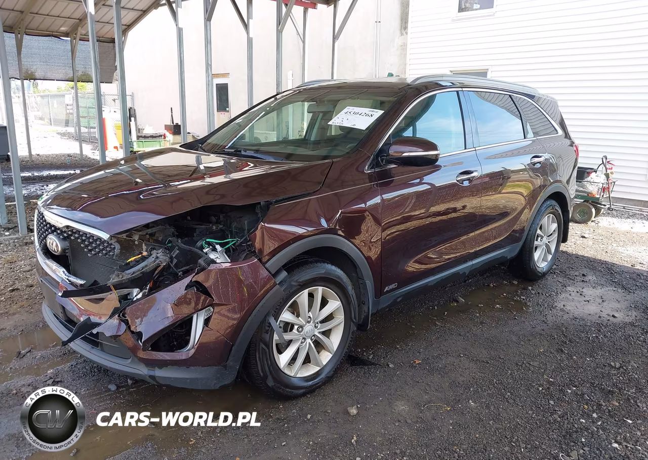 2016 Kia Sorento 2.4L Lx VIN:5XYPGDA39GG016566 - 2