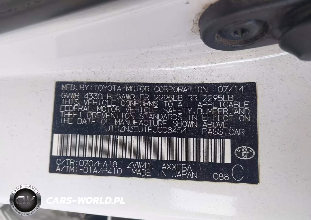 2014 Toyota Prius V Three VIN:JTDZN3EU1EJ008454 - 9