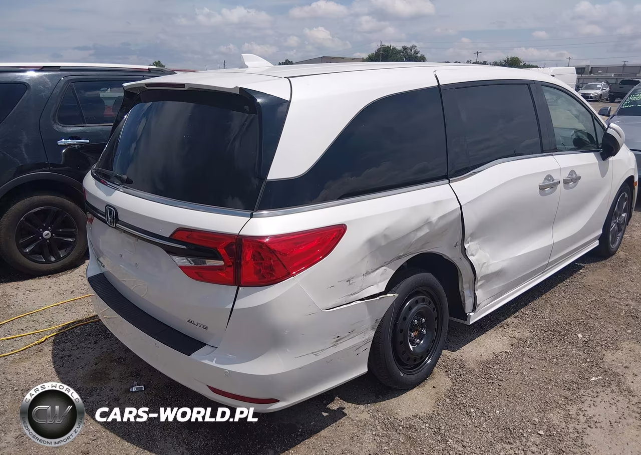 2022 Honda Odyssey Elite VIN:5FNRL6H9XNB058453 - 4
