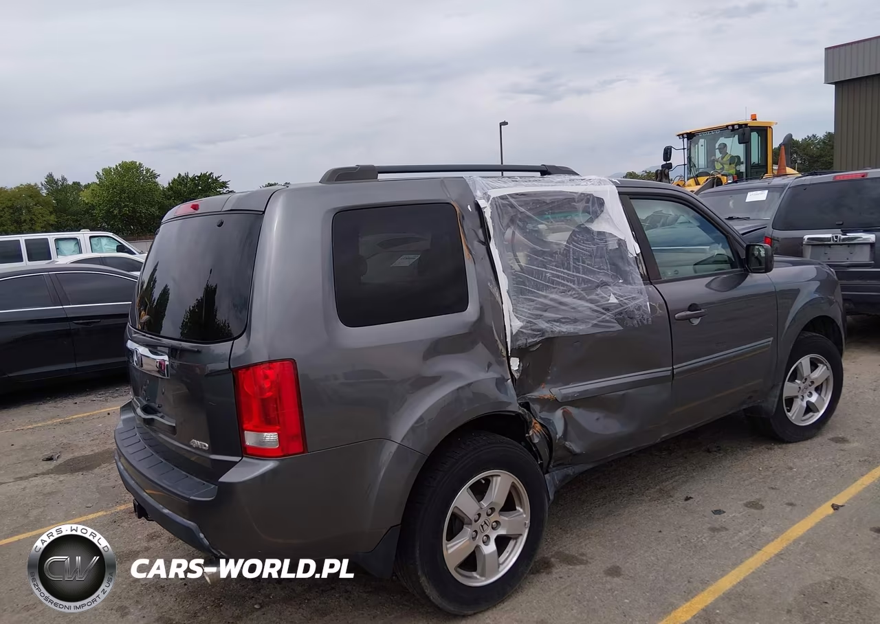 2011 Honda Pilot Ex-L VIN:5FNYF4H58BB027282 - 4