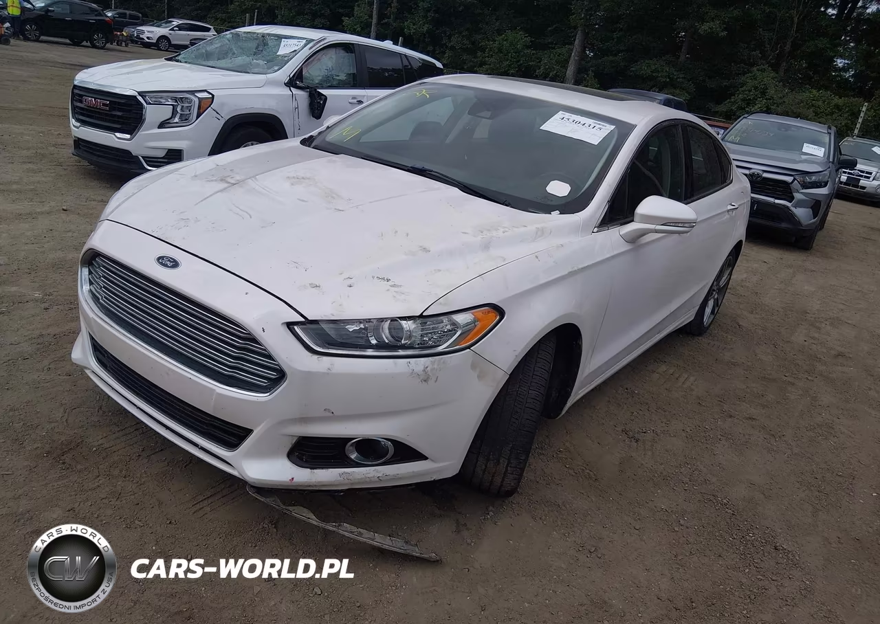 2013 Ford Fusion Titanium VIN:3FA6P0K90DR389025 - 2