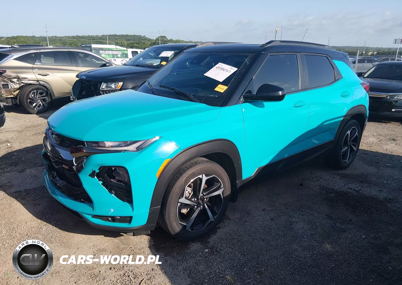 2022 Chevrolet Trailblazer Fwd Rs VIN:KL79MTSL9NB017621 - 2