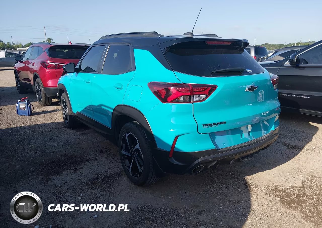 2022 Chevrolet Trailblazer Fwd Rs VIN:KL79MTSL9NB017621 - 3