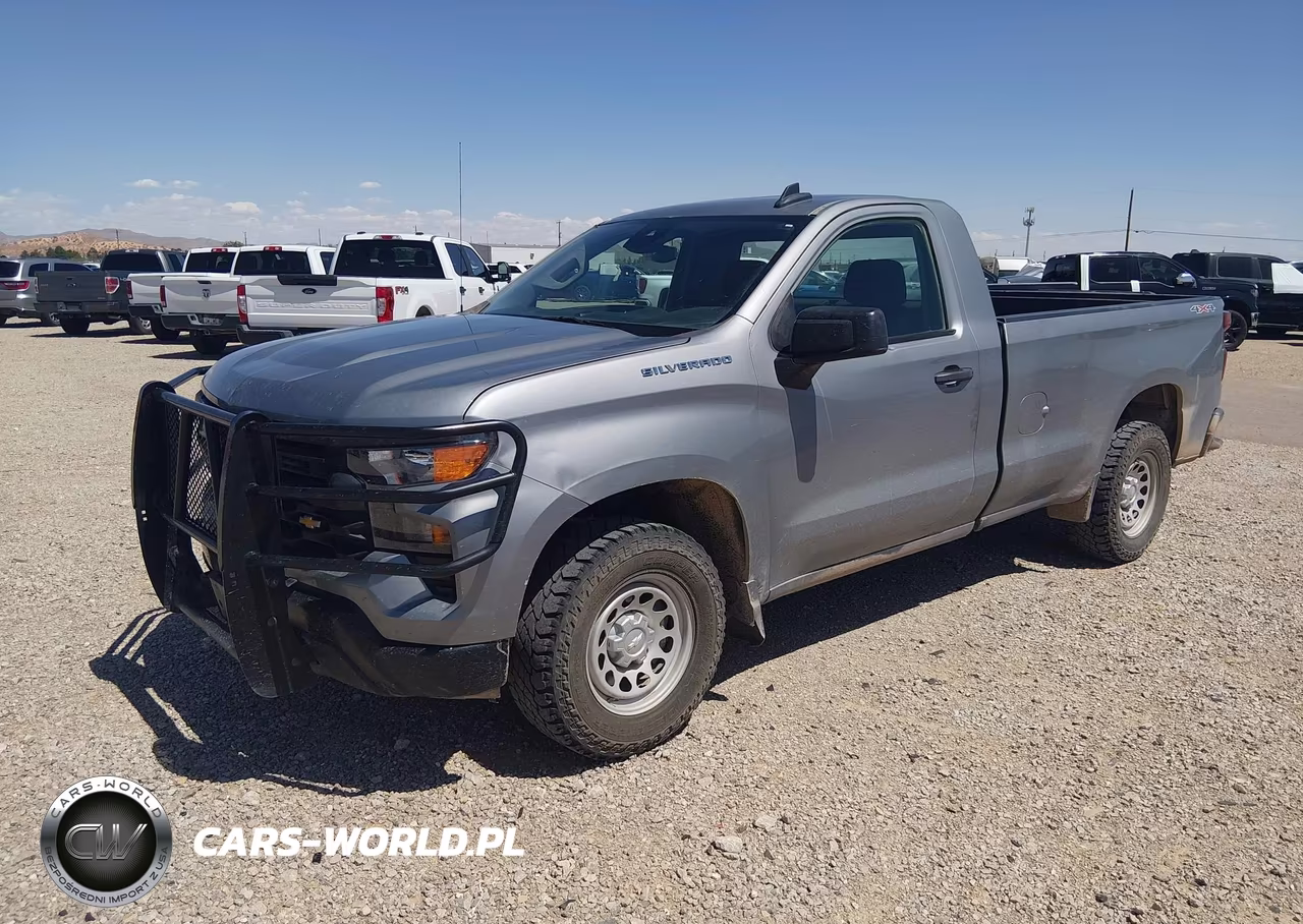 2023 Chevrolet Silverado 1500 4Wd Long Bed Wt VIN:3GCNDAED7PG209883 - 2