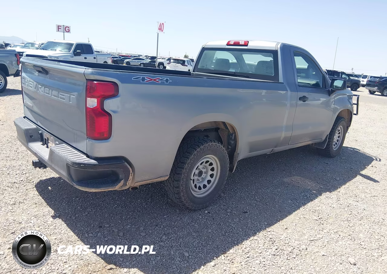 2023 Chevrolet Silverado 1500 4Wd Long Bed Wt VIN:3GCNDAED7PG209883 - 4