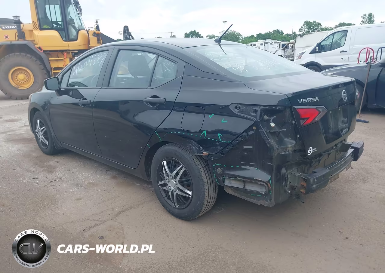 2020 Nissan Versa S Xtronic Cvt VIN:3N1CN8DV4LL870895 - 3