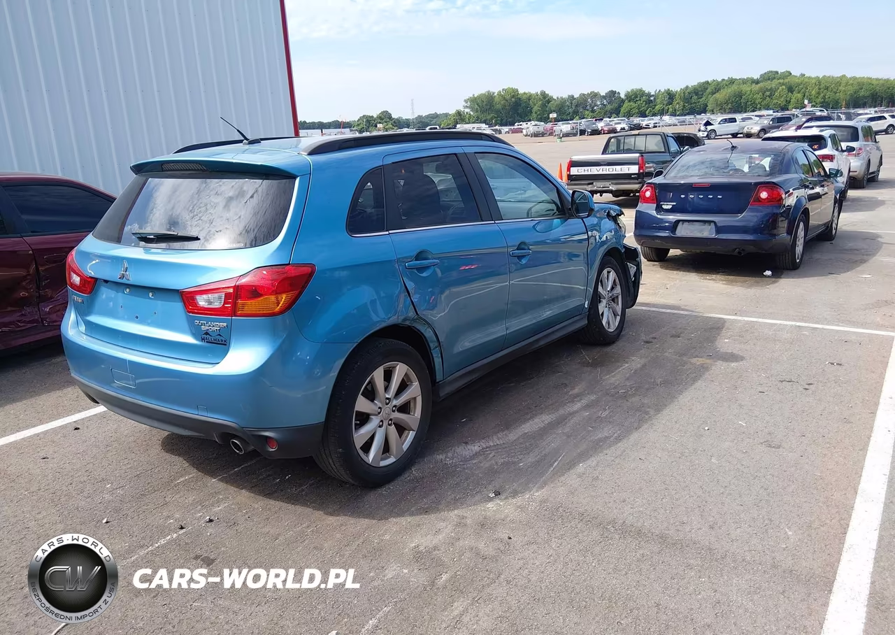 2013 Mitsubishi Outlander Sport Se VIN:4A4AR4AU1DE012226 - 4