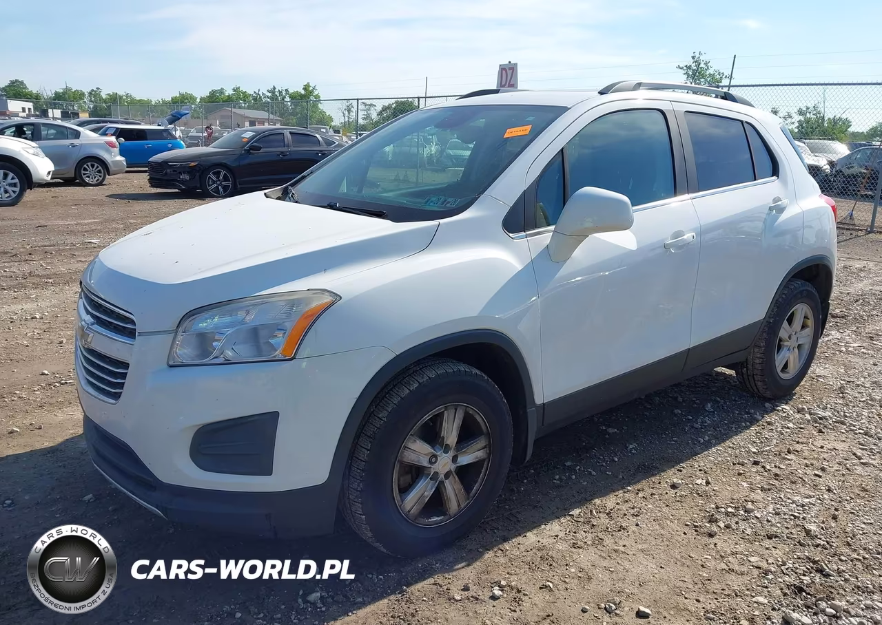 2016 Chevrolet Trax Lt VIN:KL7CJPSB9GB618656 - 2