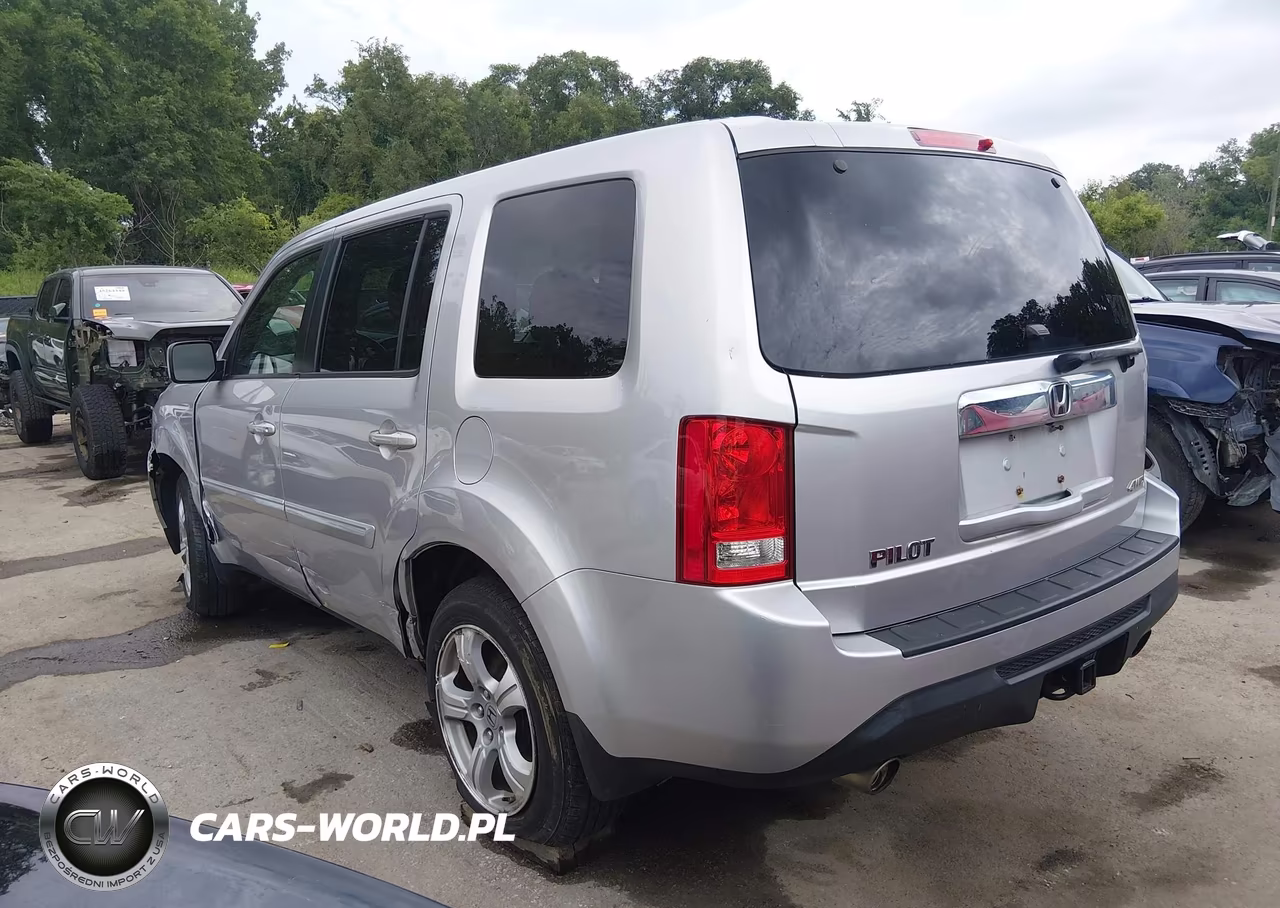 2015 Honda Pilot Ex-L VIN:5FNYF4H54FB008623 - 3