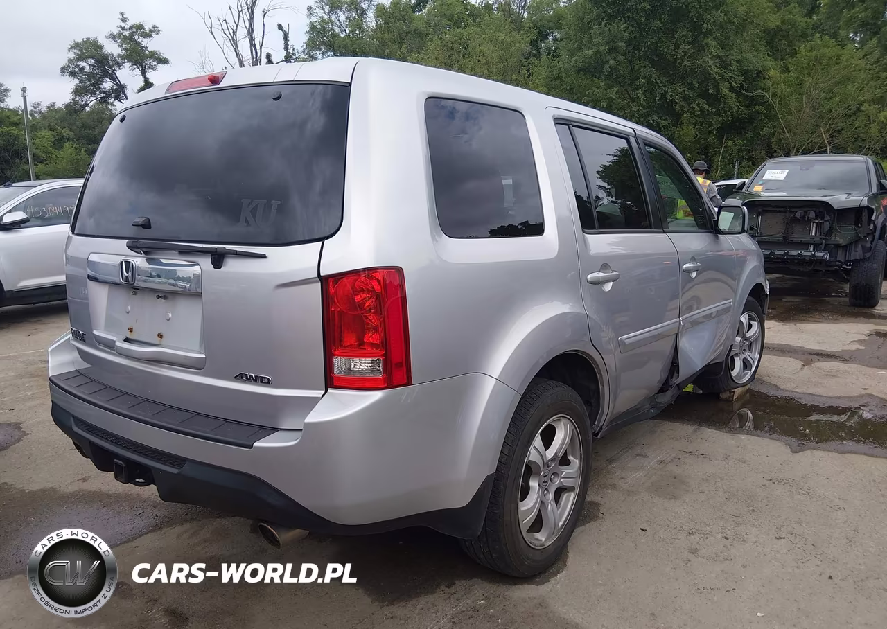 2015 Honda Pilot Ex-L VIN:5FNYF4H54FB008623 - 4