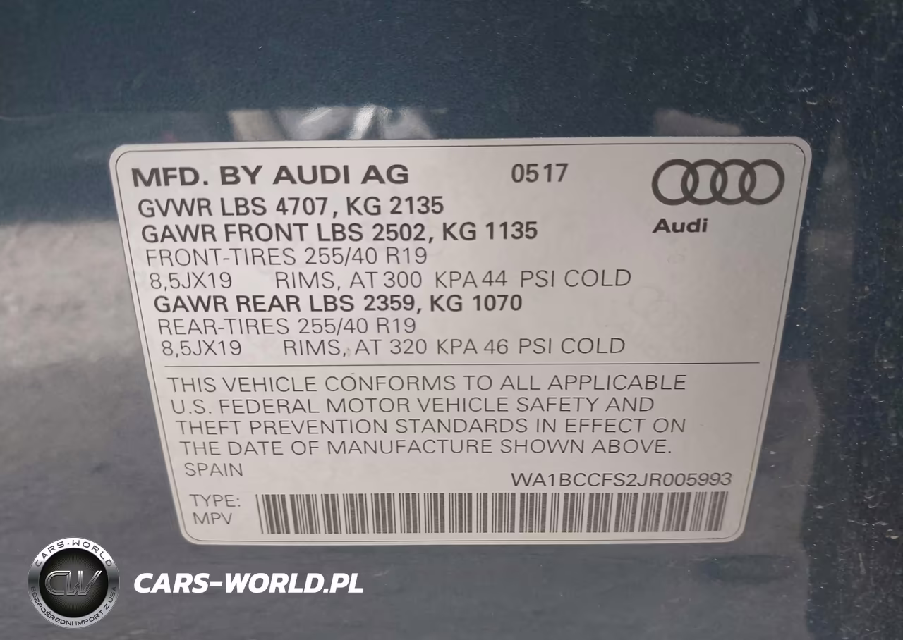 2018 Audi Q3 2.0T Premium-2.0T Sport Premium VIN:WA1BCCFS2JR005993 - 9