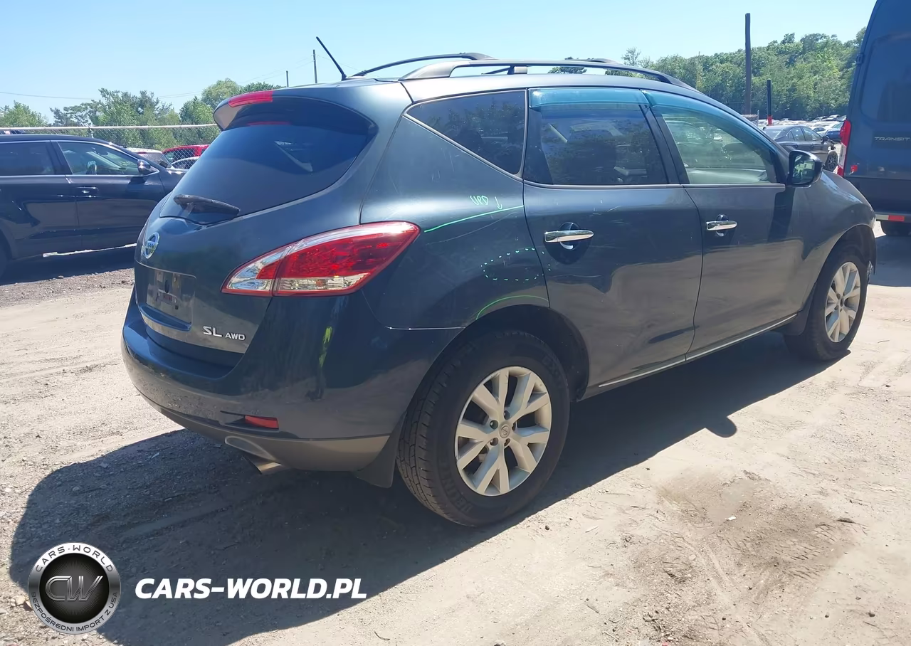 2013 Nissan Murano Sl VIN:JN8AZ1MW5DW306181 - 4